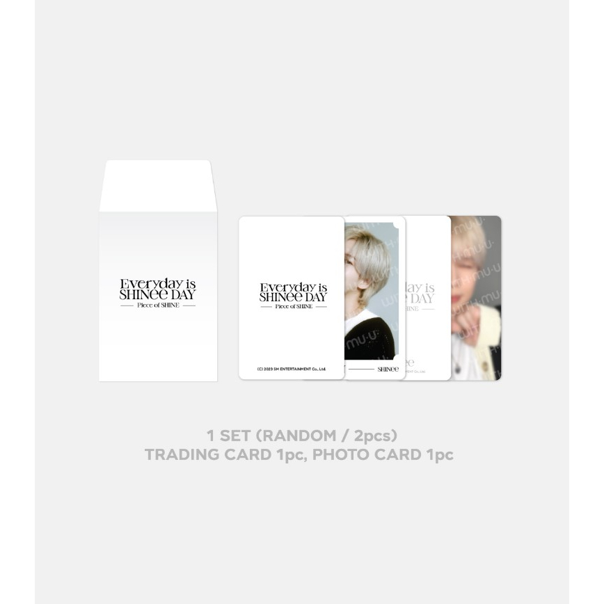 SHINee - 04 RANDOM TRADING CARD SET / 2023 SHINee Fanmeeting MD ​
