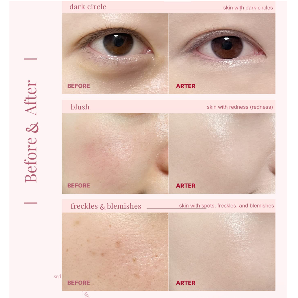 Kem Nền Dạng Cushion Kép SPF50 + PA + + + + Ion MIBA