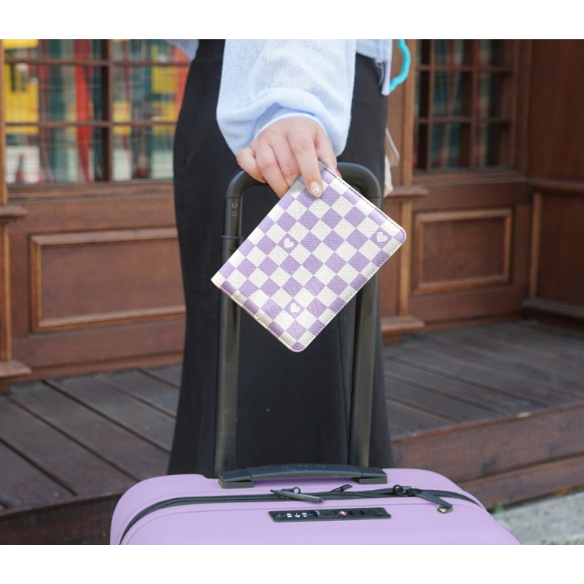 Bao Da Hộ Chiếu Saffiano RFID Chống Trượt