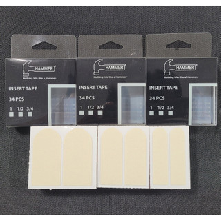 Hammer Bowling Insert Tape Bộ 34 Miếng Chèn Búa Bowling