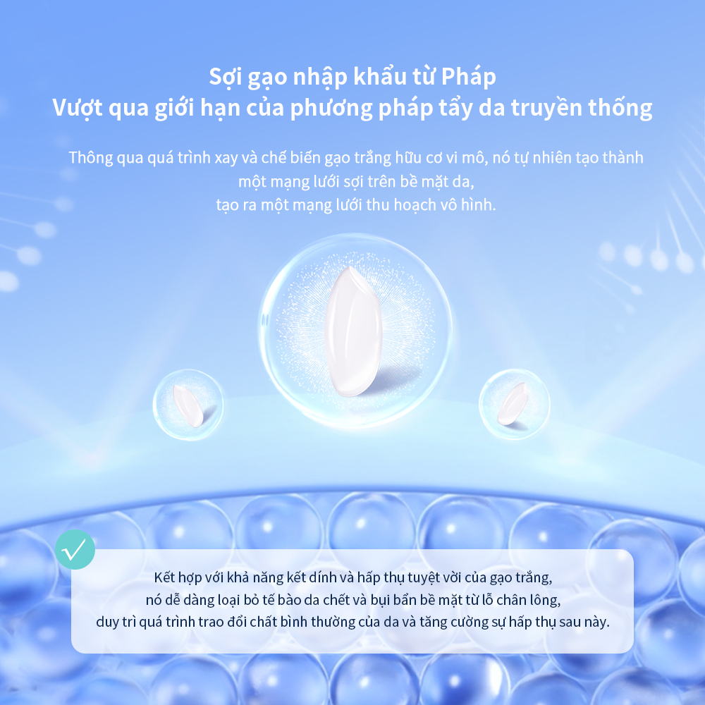 Gel tẩy tế bào chết làm sạch da chết giảm mụn mờ thâm dưỡng trắng mịn da HN Fermentation Peeling Gel 120g