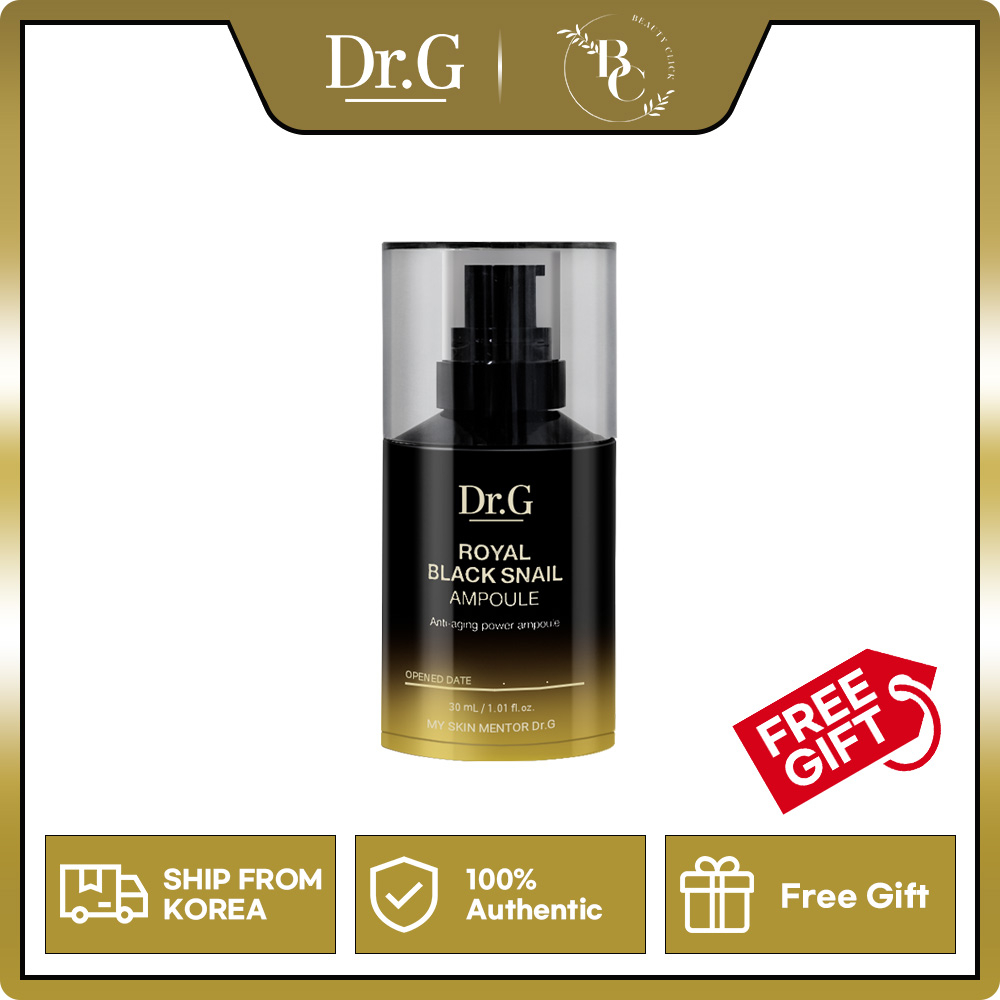 Tinh Chất Chống Lão Hóa Dr.G Royal Black Snail Ampoule 30ml + Một Món Quà Nhỏ