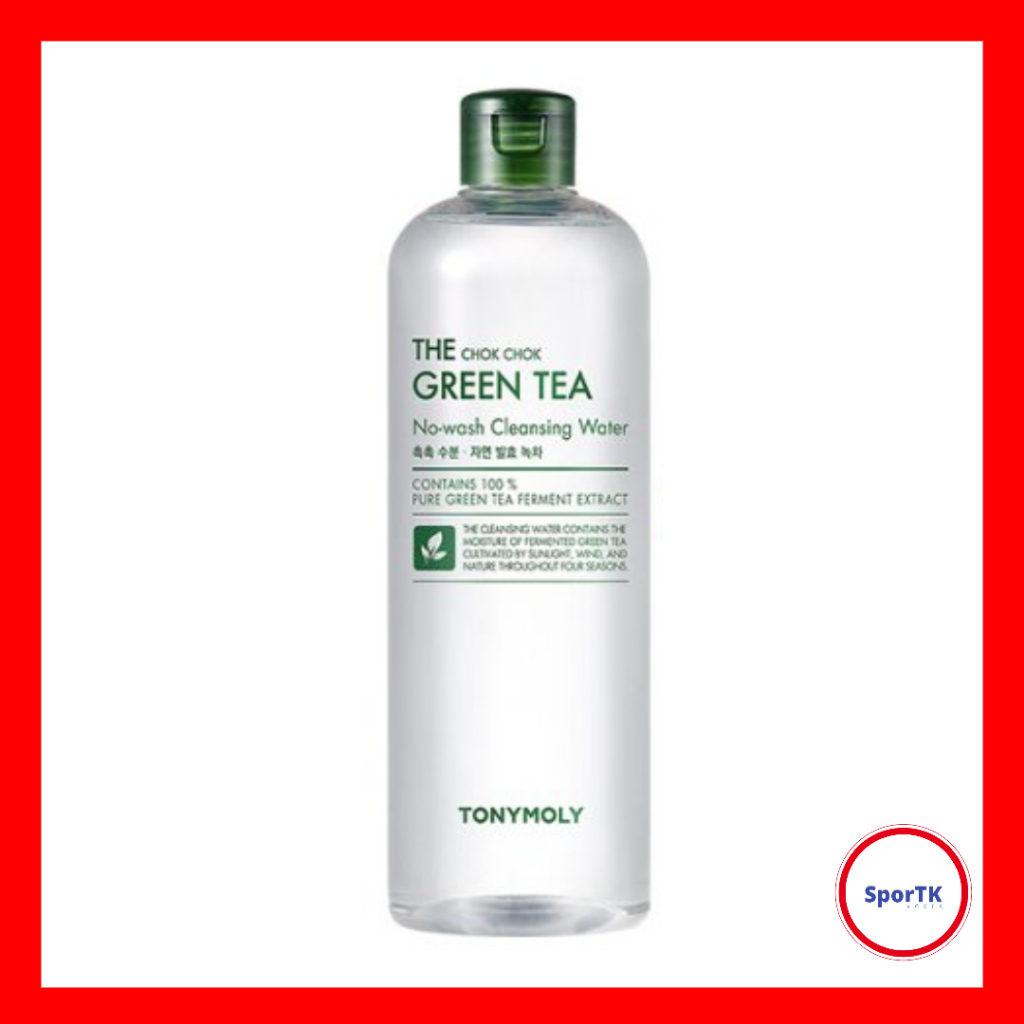 Nước Tẩy Trang Chiết Xuất Trà Xanh TONYMOLY The Chok Dung Tích 300ml / 500ml