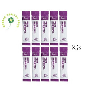  Hàn Quốc vitamin village Perfect Biotics mận khô Probiotics 2g x 30 gói  Không có hộp  