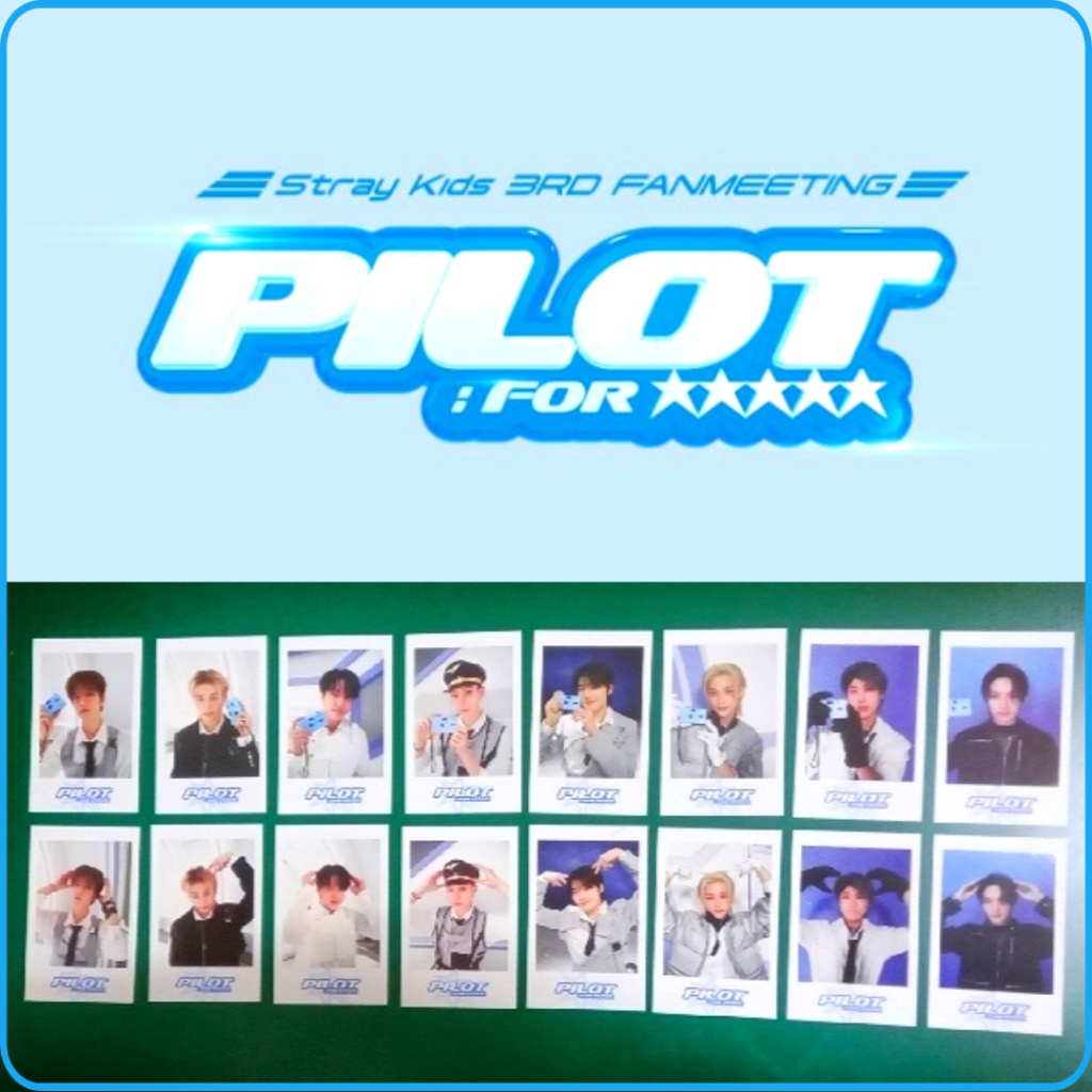 Stray KIDS Quạt 3RD Họp MEETINMG MD PHOTOCARD
