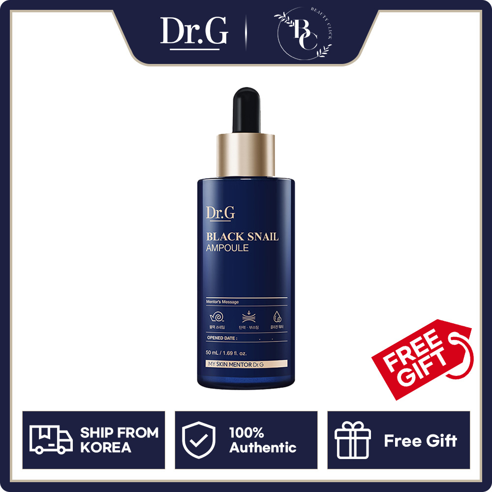 Tinh Chất Chăm Sóc Đàn Hồi Dr.G Black Snail Ampoule 30ml