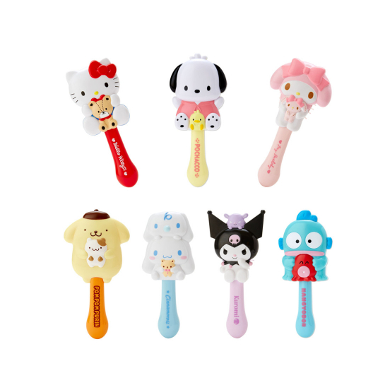 Sanrio Nhật Bản Chính Hãng Hello Kitty My Melody Pompom Purin Pochacco Cinnamoroll Hangyodon Kuromi Detangler Ướt