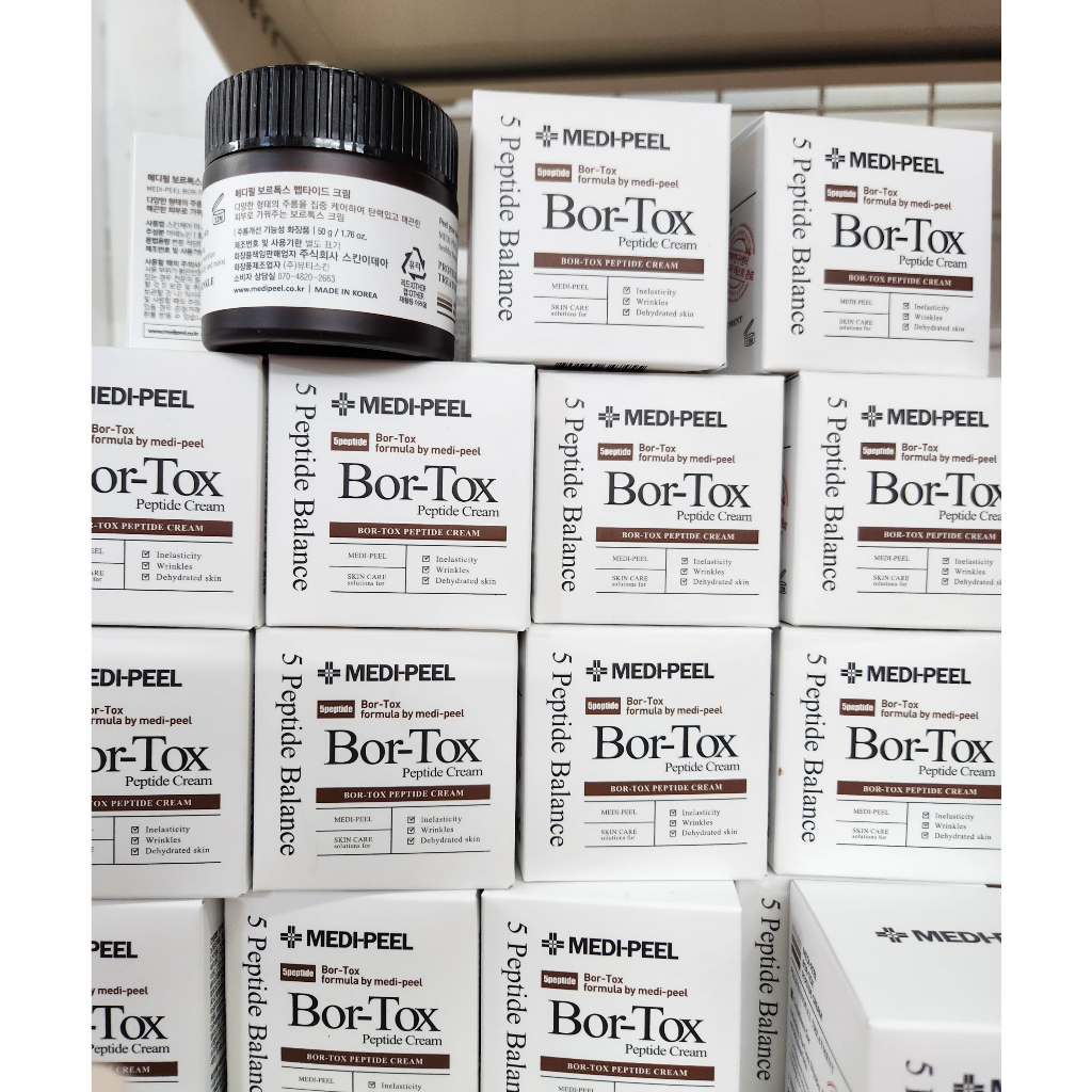 Kem dưỡng trắng da căng bóng MEDI-PEEL Peptide Tox Bor Cream