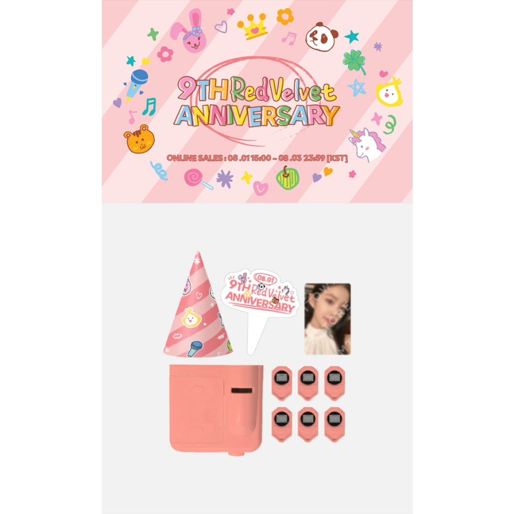 Red Velvet 9th Anniversary Party Package