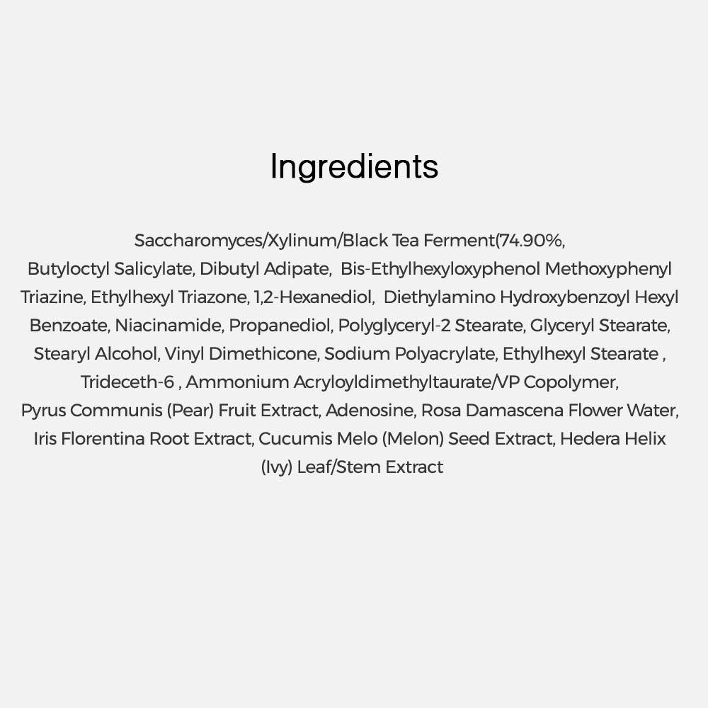 Serum Chống Nắng Trà Đen Kombucha SPF 50 + PA + + + + 5ml