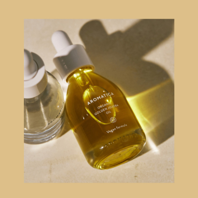 Tinh dầu dưỡng da hữu cơ Aromatica Golden Jojoba Oil 30ml