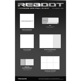 TREASURE [REBOOT] 2nd Full Album (KiT Ver.)