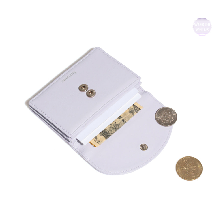 Fennec halfmoon accordion pocket wallet / card holder & coin purse / made in korea / daily stylish card holder & wallet / cute mini card holder & wallet