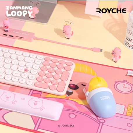 Chuột Bluetooth Không Dây Hàn Quốc ZANMANG LOOPY