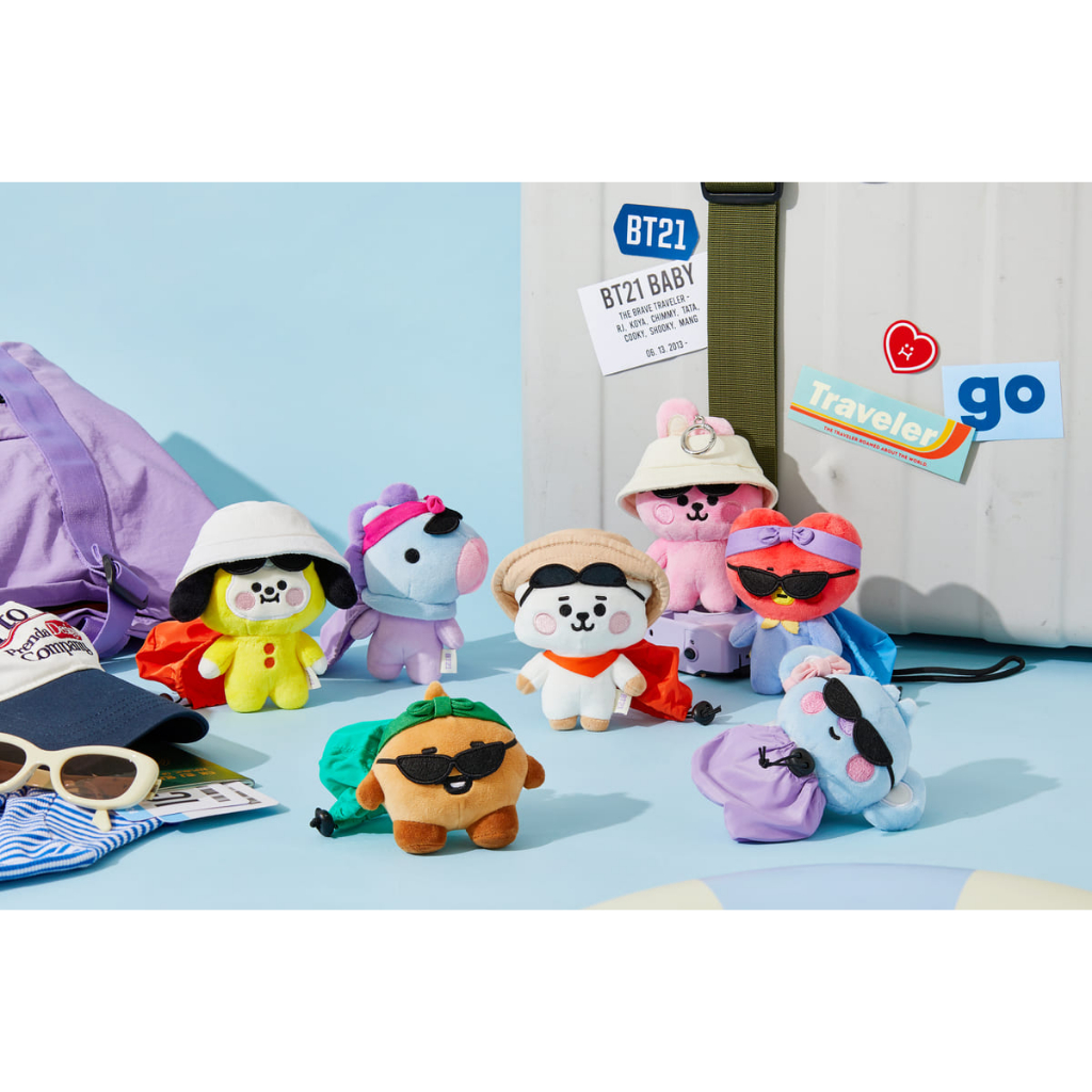 chìa khóa búp bê du lịch cho bé bt21