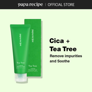 Sữa rửa mặt papa recipe tea tree control cleansing foam
