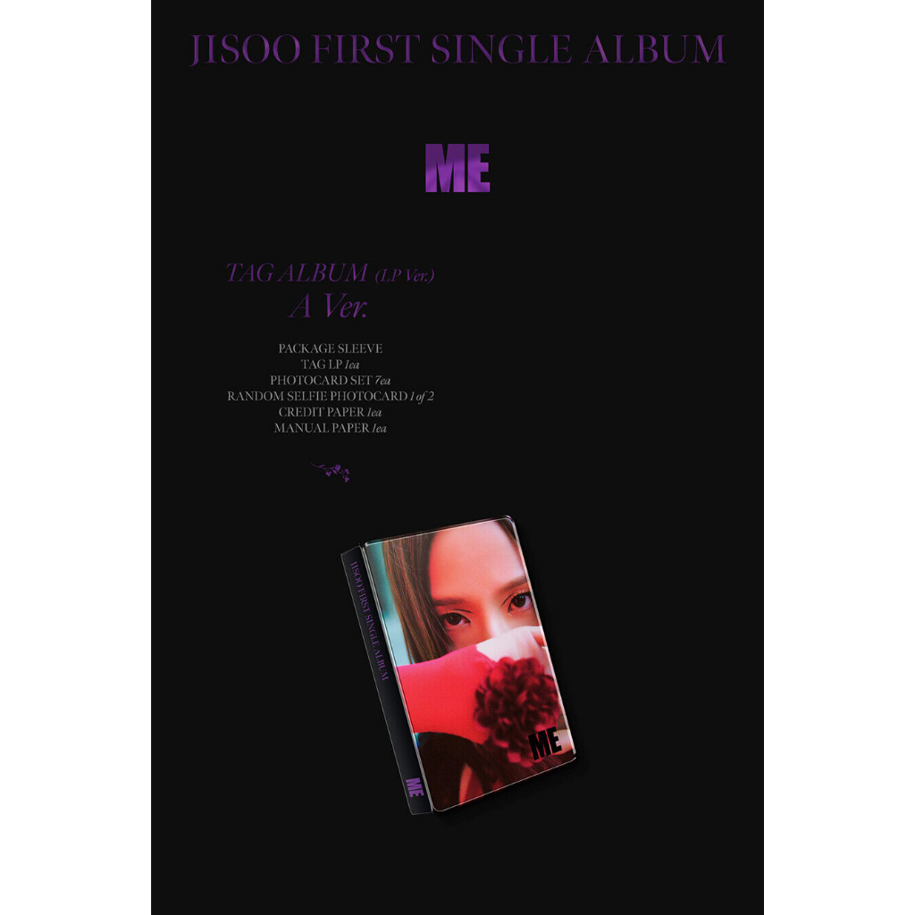 BLACKPINK JISOO  First Single Album TAG ALBUM