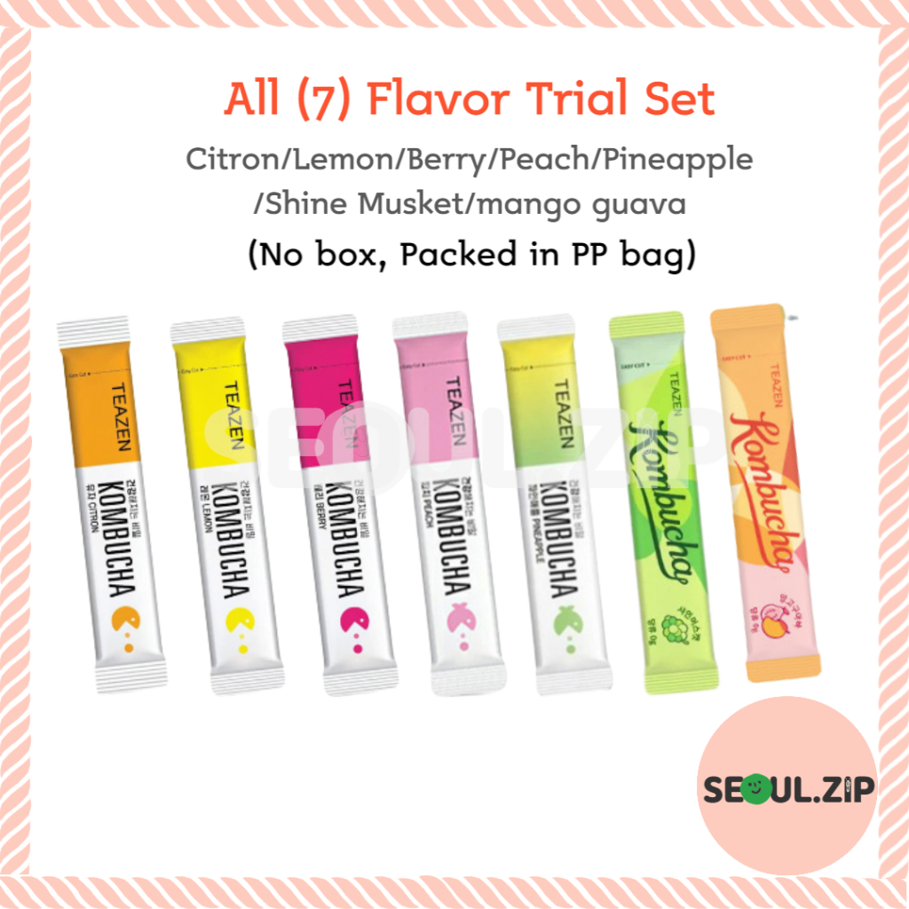 Phấn Kombucha, 7 Mùi Hương