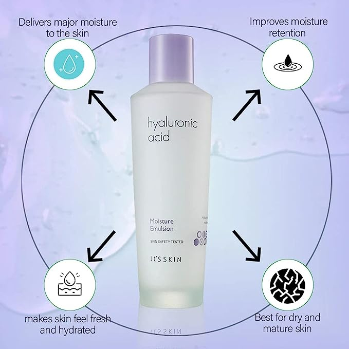 Sữa dưỡng ẩm Its Skin Hyaluronic Acid Moisture Emulsion 150ml