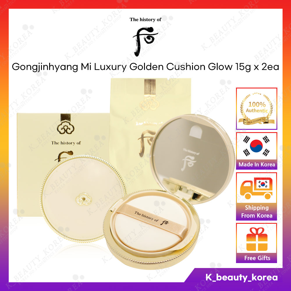 Gongjinhyang Mi Phấn Nước Trang Điểm Nền Gongjinhyang 15g x 2ea (SPF50 + / PA+++)
