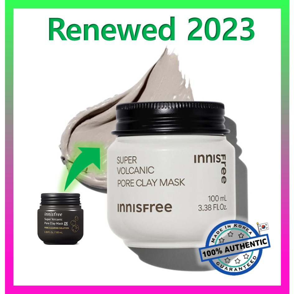 Mặt Nạ Đất Sét Núi Lửa innisfree 100ml (2023 AD)
