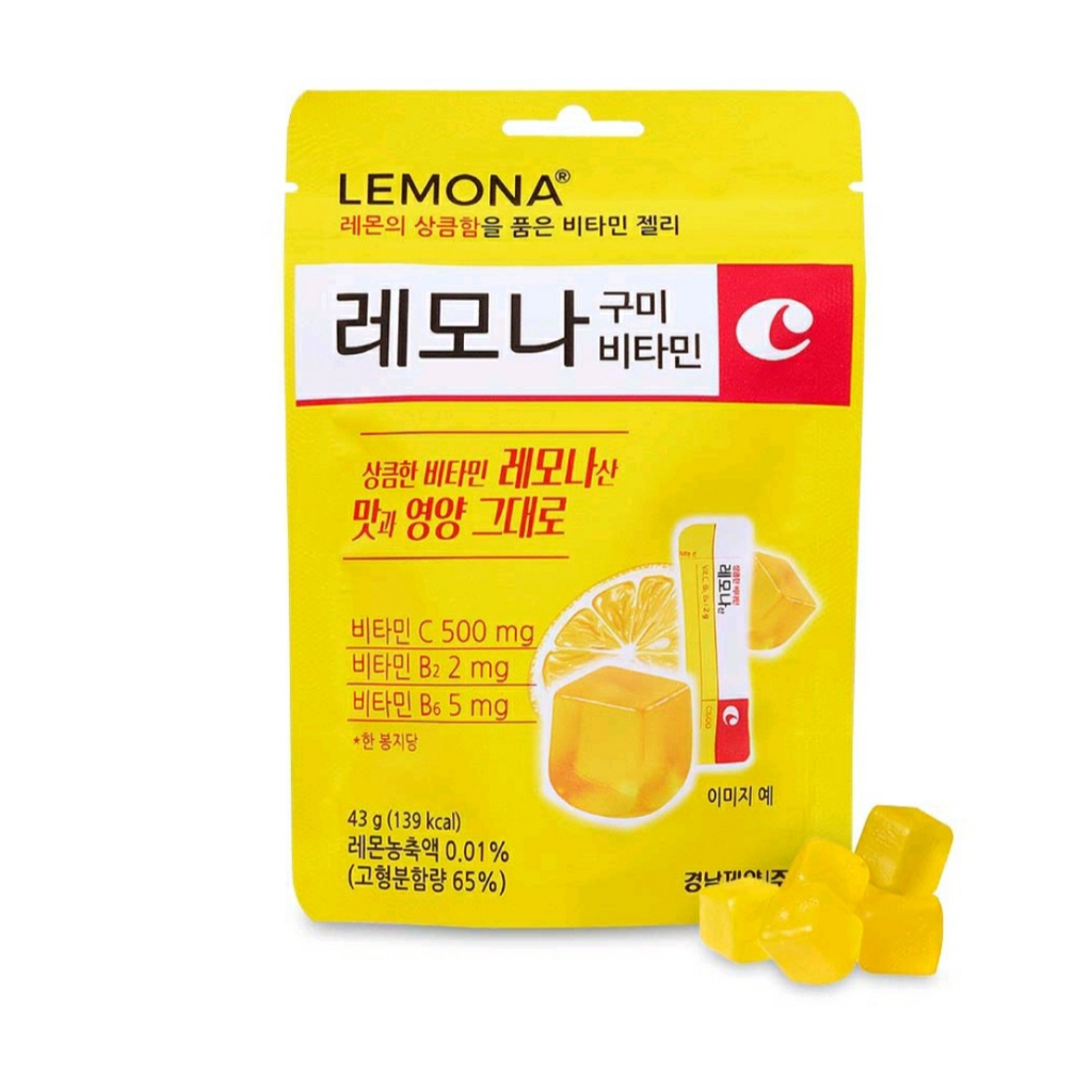 [LEMONA] Vitamin C, B2.Thạch Vitamin B4 (43g * 10 túi)