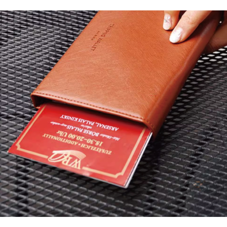 Da lên máy bay rfid anti-skimming passport holers bao gồm 9 pocket all-in-one wallet