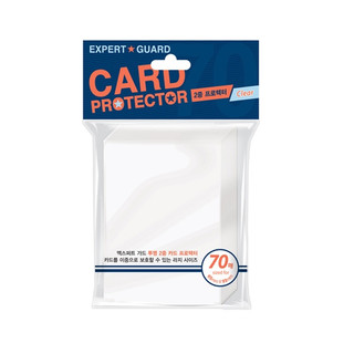 Large Clear Card Protector for Double Sleeves
