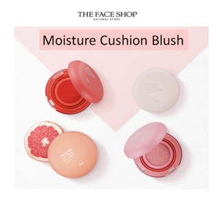 THE FACE SHOP [Cửa Hàng Mặt Trên Mặt] Phấn Má Hồng Dạng Cushion Dưỡng Ẩm