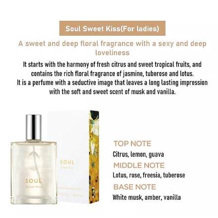 THE FACE SHOP Chai Xịt Nước Hoa Soul Eau De 30ml