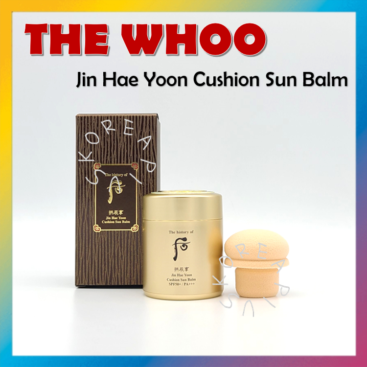 Kem Chống Nắng THE WHOO Gongjinhyang Jin Hae Yoon Dạng Cushion SPF50 + PA + + + 13g