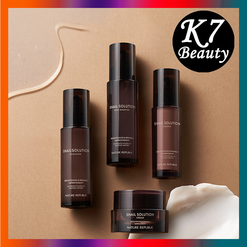 Snail Solution Collection - Dòng Dưỡng Da Tinh Chất Ốc Sên