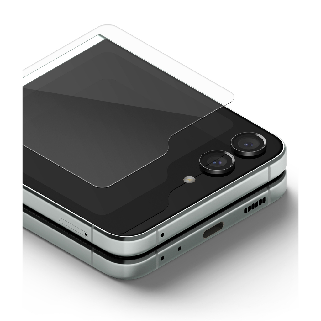 Ringke Cover Display Glass cho Galaxy Z Flip 5 Tấm bảo vệ màn hình cho màn hình bên ngoài