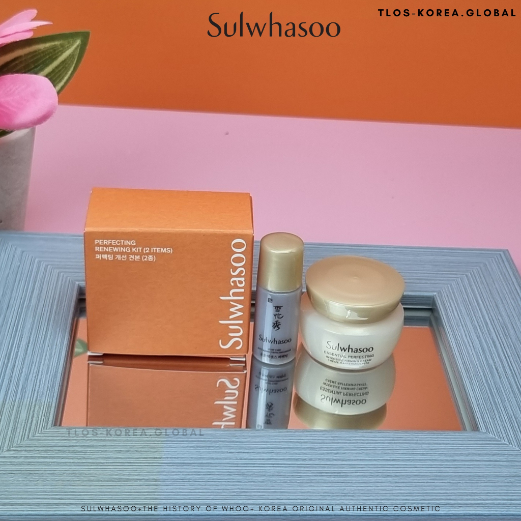 Kit Sulwashoo Nâng Cơ, Giảm Nhăn, Chống Lão Hóa Da - Mini Sulwhasoo Perfecting Renewing Kit (2 Items) | BigBuy360 - bigbuy360.vn