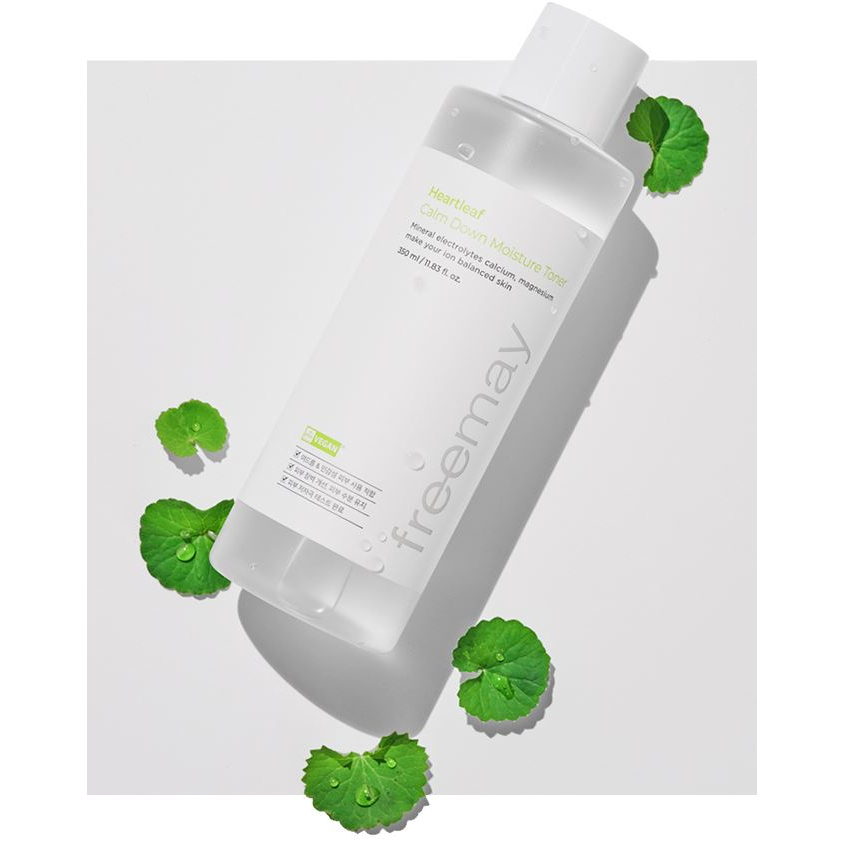 Bộ 2 Toner Freemay Heartleaf Dưỡng Ẩm 350ml
