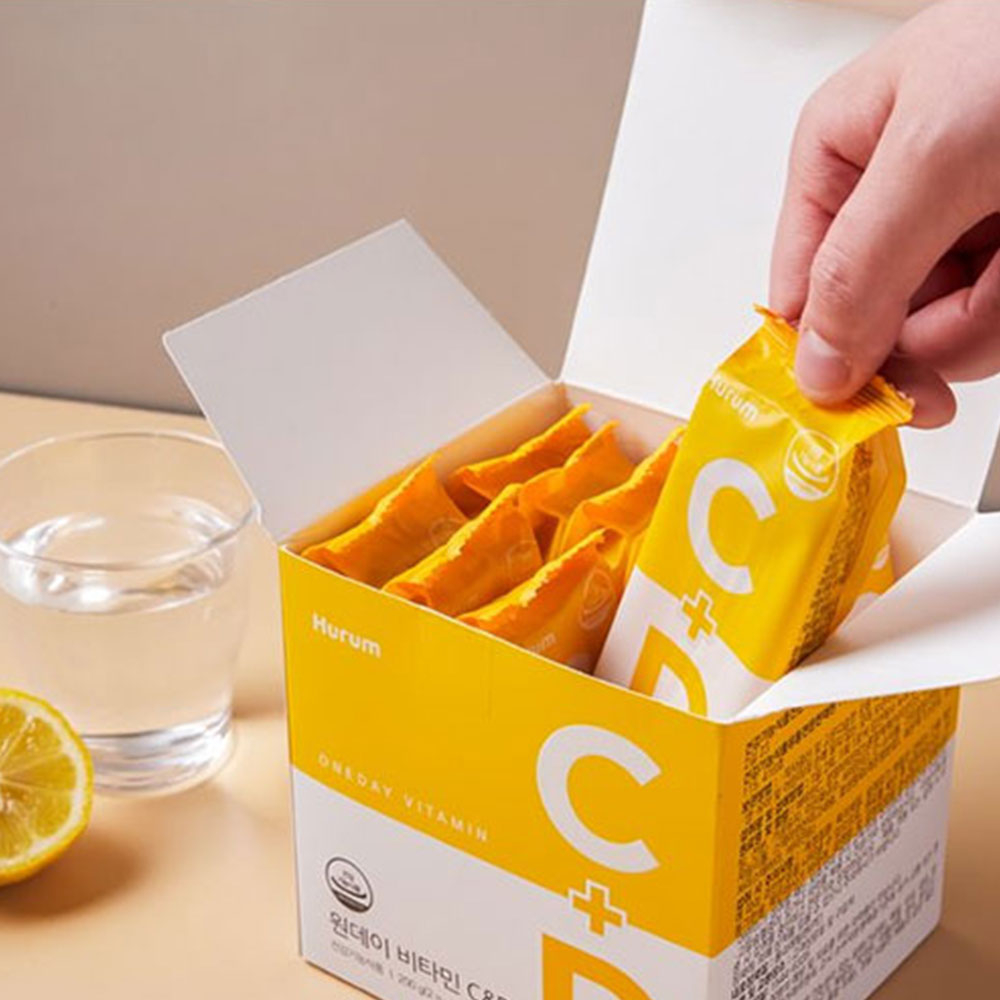 HURUM Túi Vitamin C 2g X 10ea 2g X 10ea Hàn Quốc Chuyên Dụng