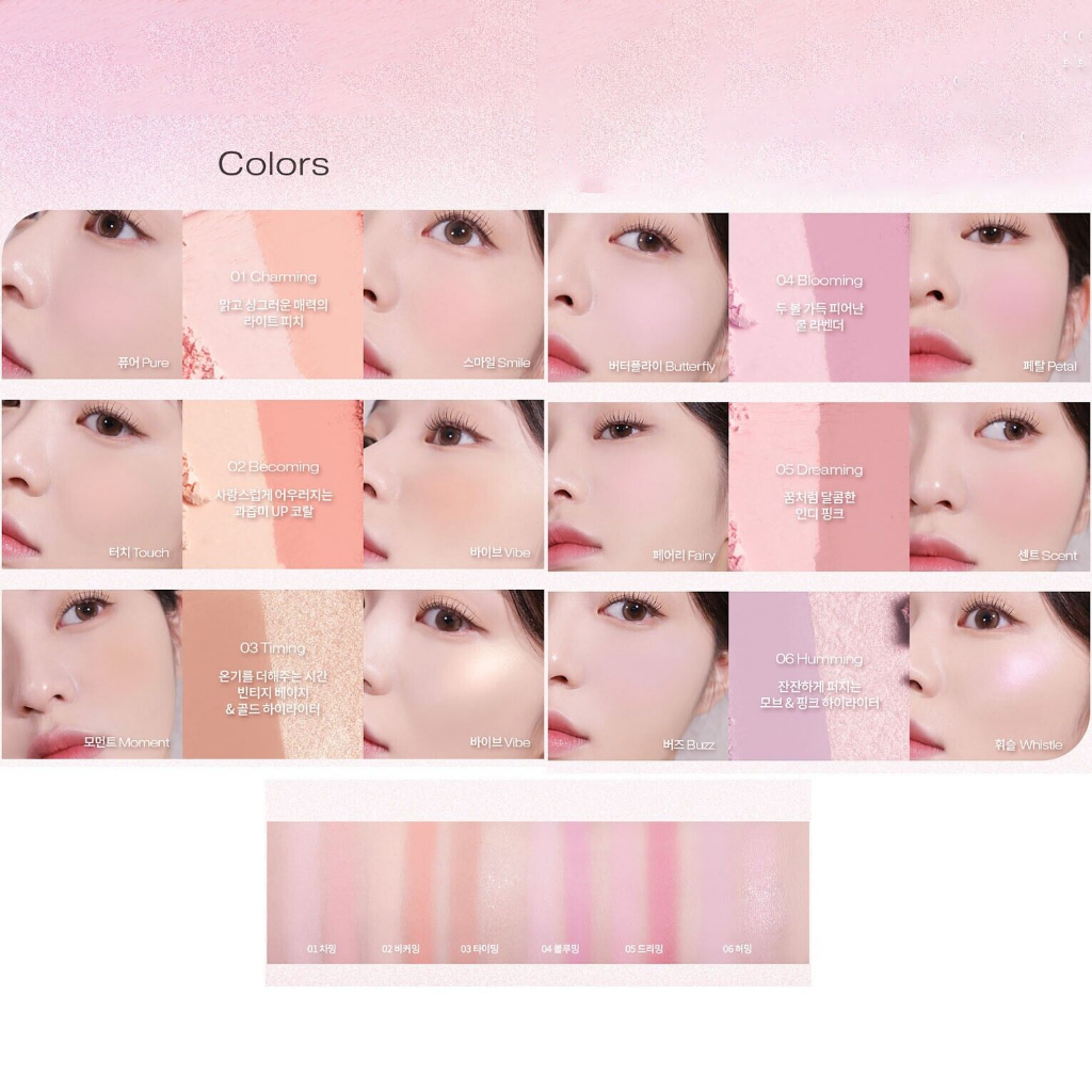 Florid Layer Blusher Phấn Má Hồng Florid Layer 9.3g 6 Màu Tùy Chọn