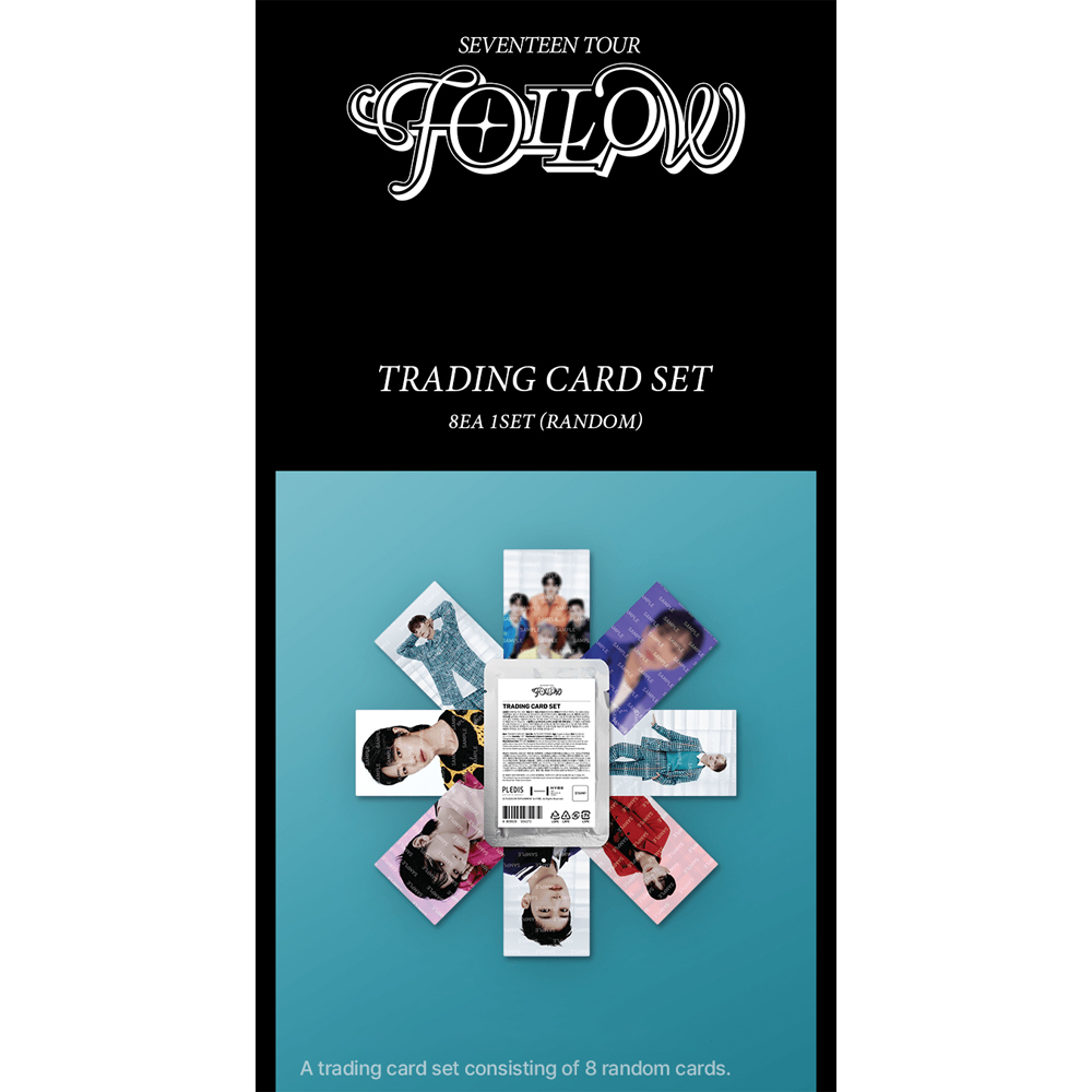 Set thẻ sưu tập Hybe Labels Seventeen Tour Follow