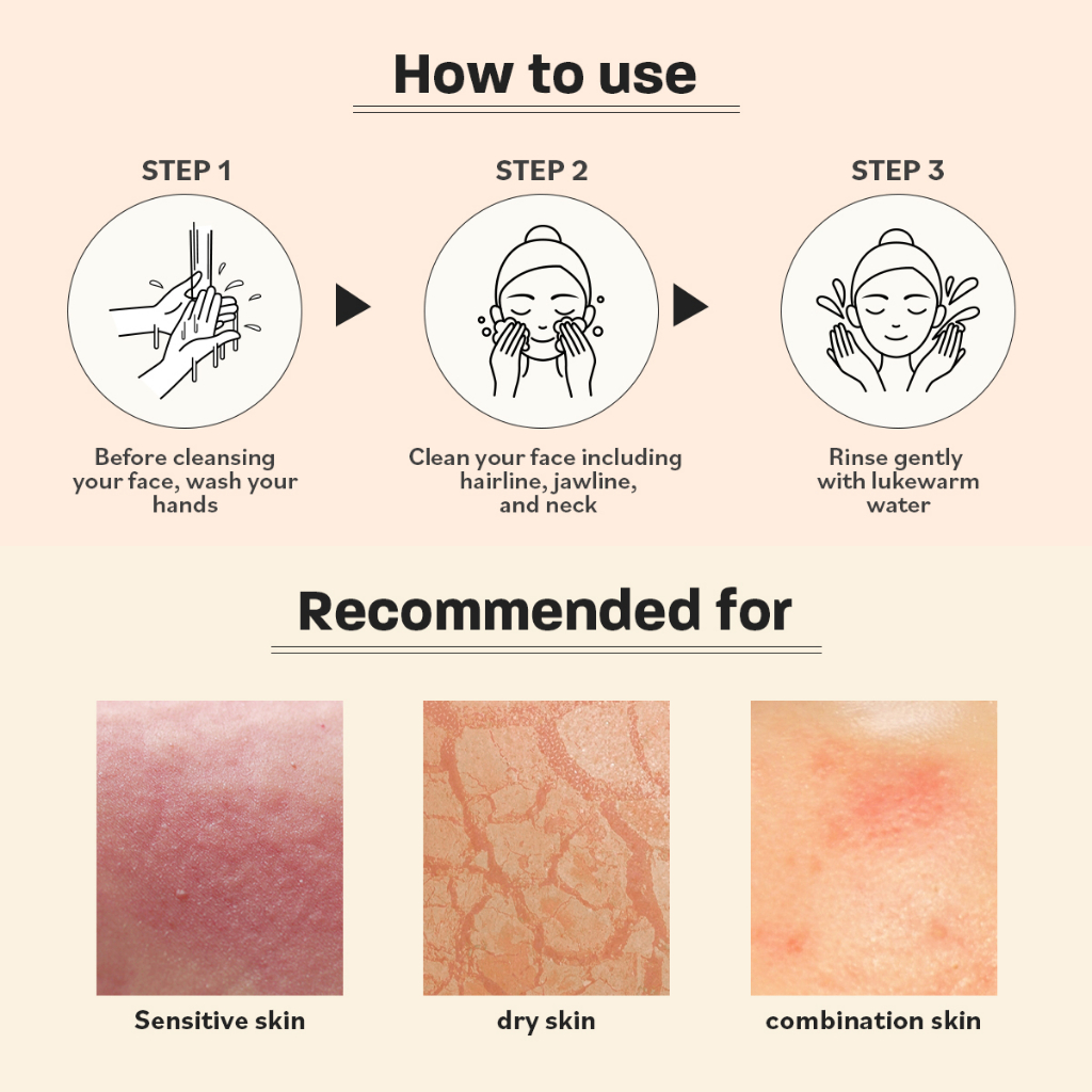 Sữa rửa mặt JUMISO All Day Vitamin Clean & Mild làm sạch lỗ chân lông 150ml