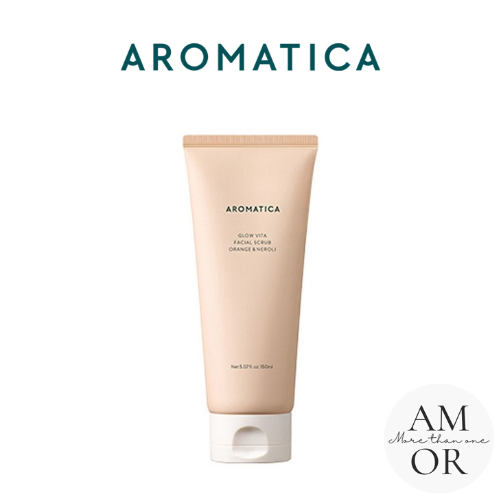 Glow vita facial scrub orange & neroli 150ml