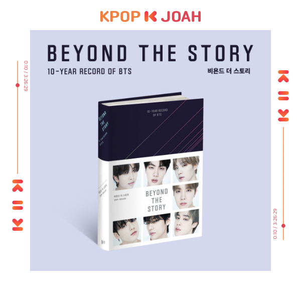 BTS [Beyond the Story:10-Year Record of BTS] (US Edition) 10 Year Anniversary Official Book