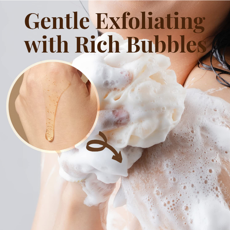 Sữa tắm tẩy da chết hương nước hoa Plu Premium Spa Scrub Body Wash 500ml