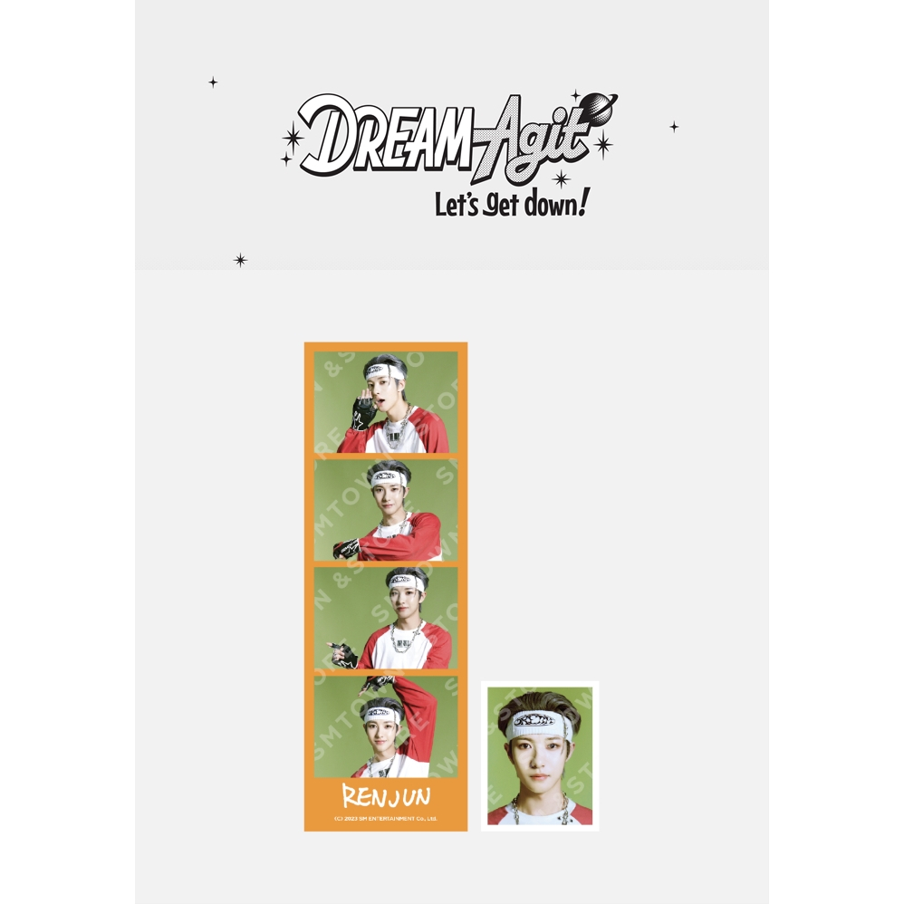 NCT DREAM 4 CUT+PHOTO SET - DREAM Agit : Let's get down