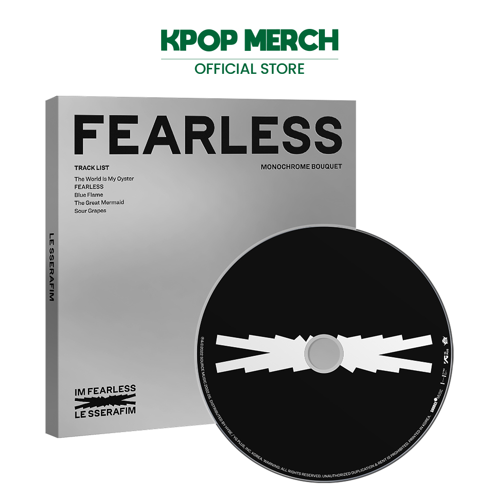 Album Hybe Labels "Le sserafim" mini đầu tay "Fearless " - phiên bản bó hoa đơn sắc