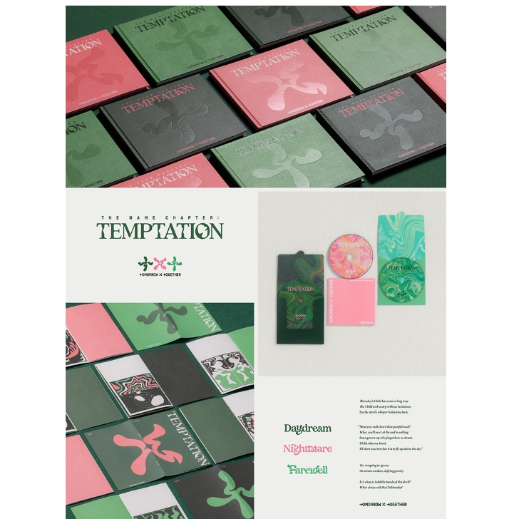 TXT  - THE NAME CHAPTER : TEMPTATION Album