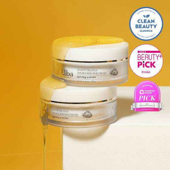 Serum và kem dưỡng 2 ngăn nấm Truffle trắng d'Alba White Truffle Double Serum & Cream 70g