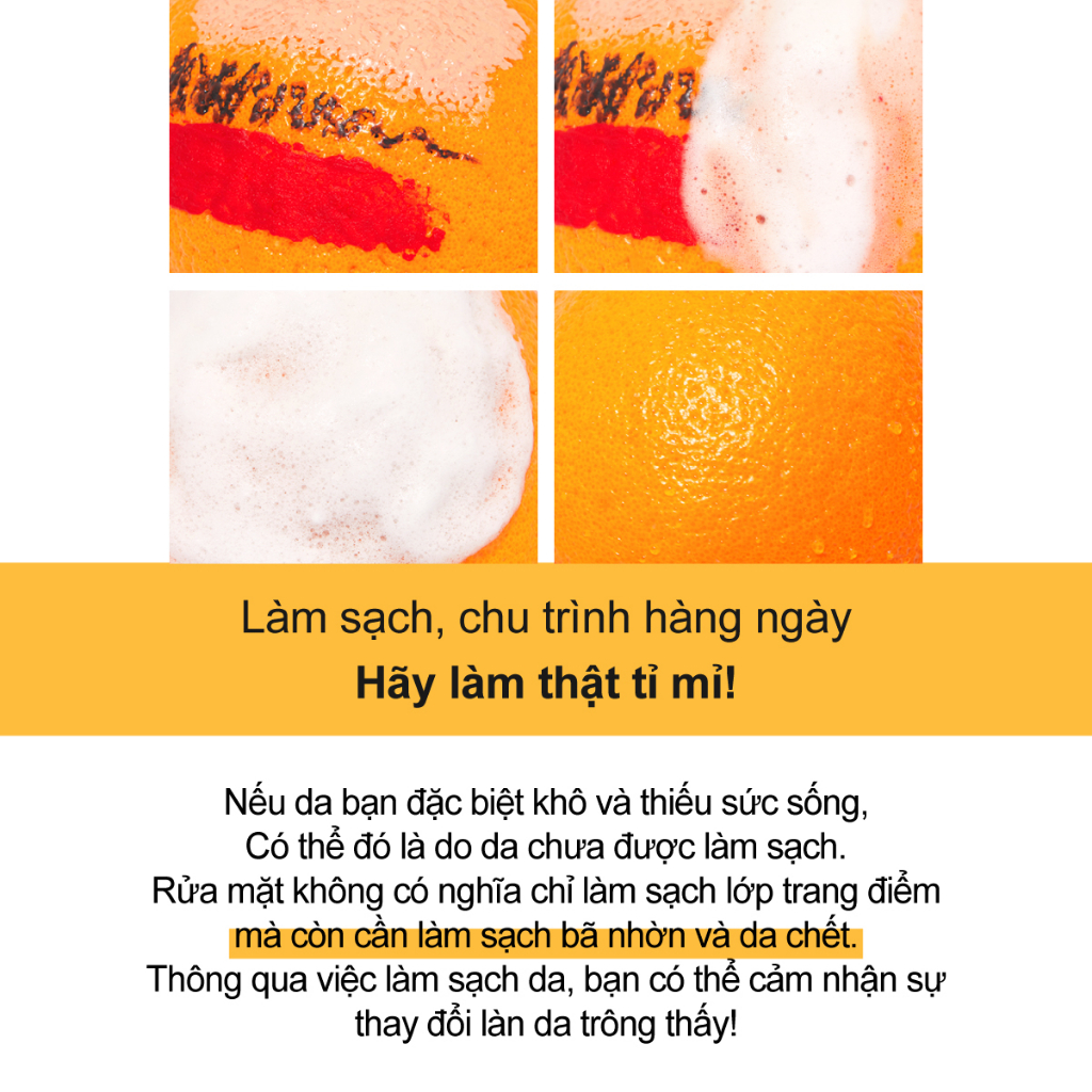 Sữa rửa mặt numbuzin No.2 Deep Clean Fresh Cream Cleanser làm sạch sâu