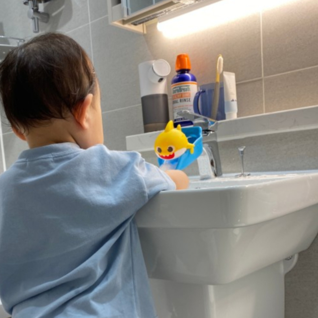 Đầu nối dài vòi nước cá mập Pinkfong