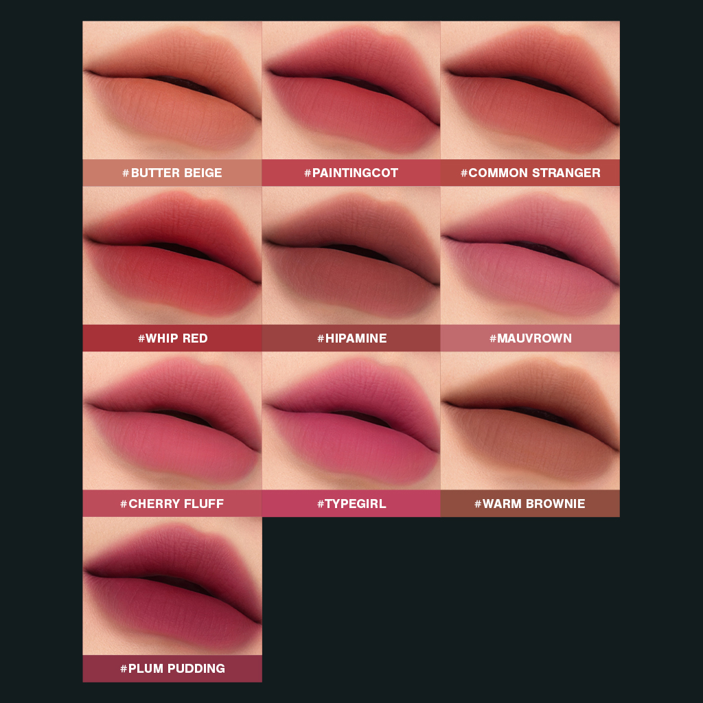 3ce Son siêu lì mịn môi 3CE Hazy Lip Clay 4g l Official Store Lip Make Up Cosmetic