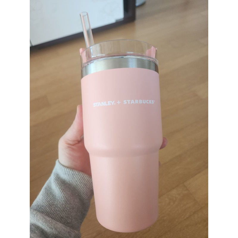 Starbucks Hàn Quốc 23 ss Mùa Xuân Stanley Quencher Tumbler 591ml